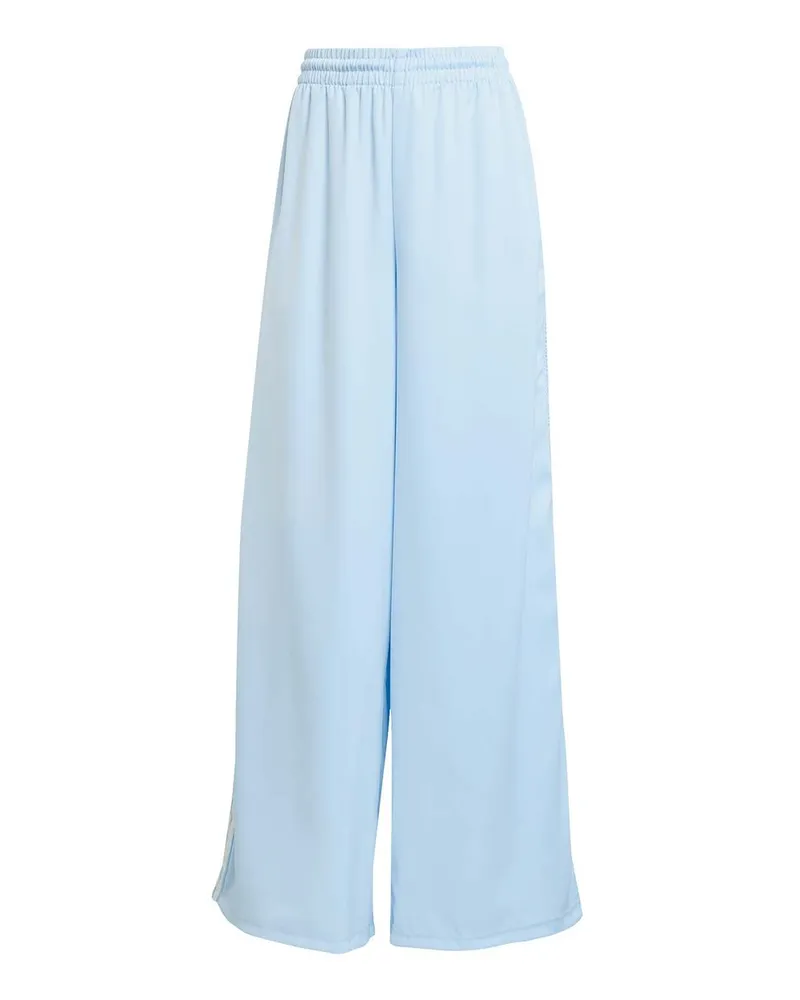 adidas Wide Leg Pants Blau
