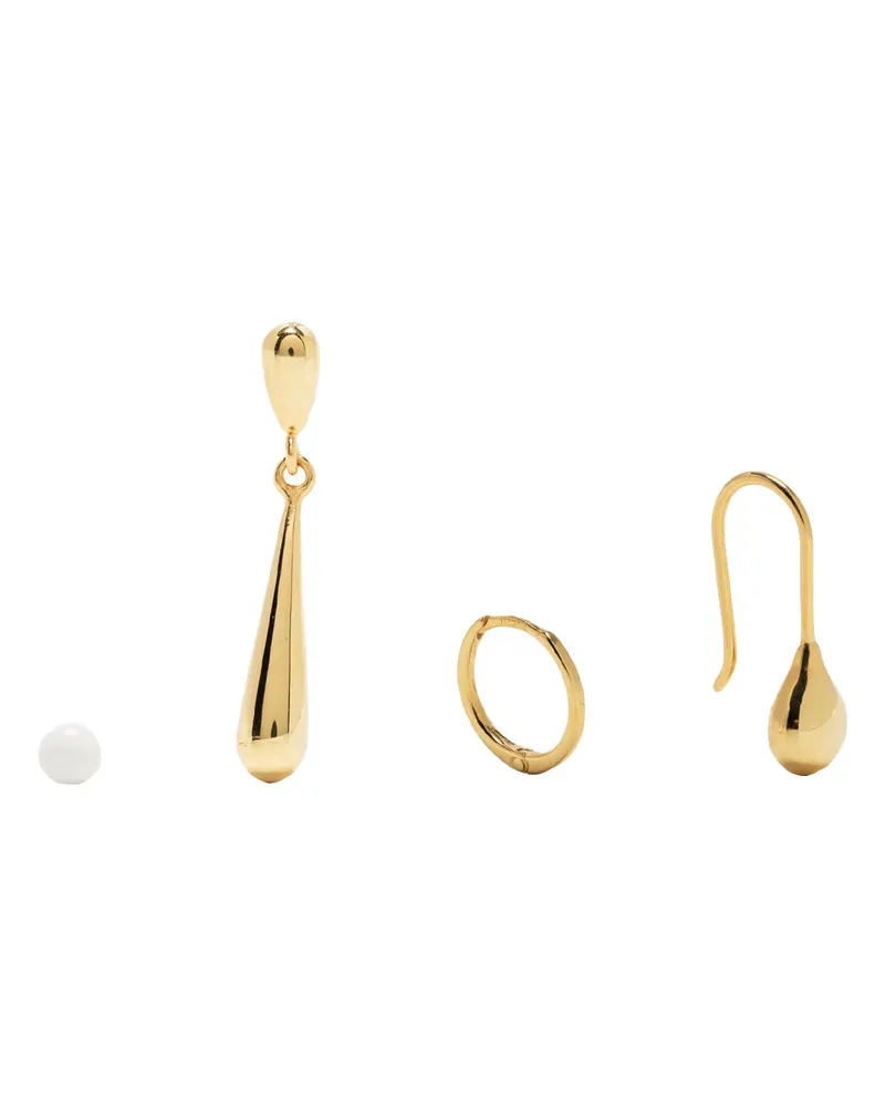 Christophe Lemaire Set Orecchini Orange
