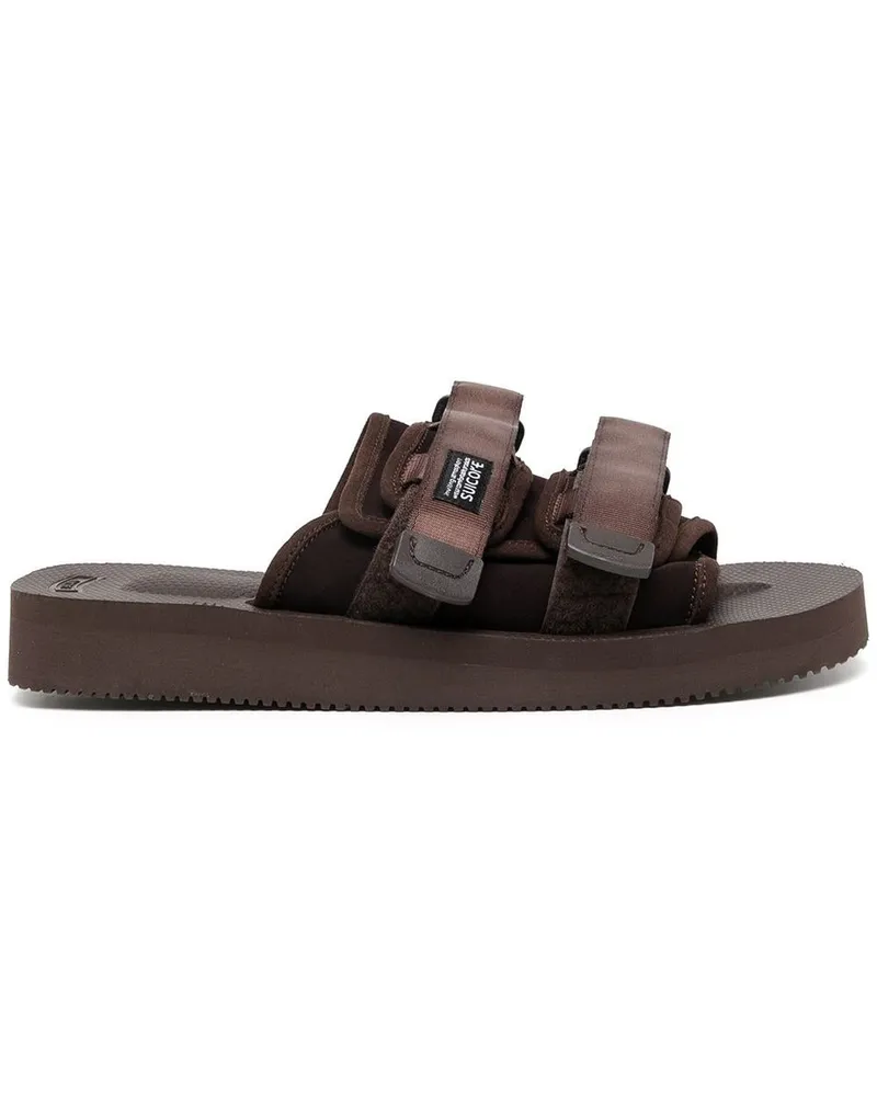 SUICOKE Moto-vs Hausschuhe Braun
