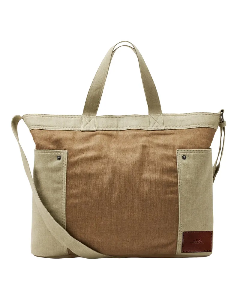 A.P.C. Cabas Jardin Beige