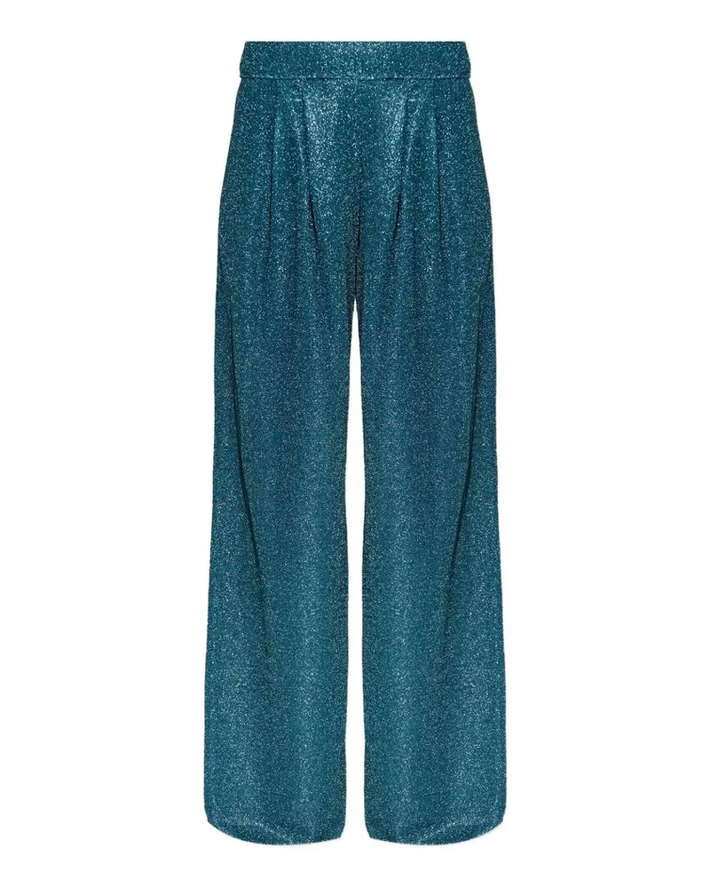 Oséree Lumiere Tailored Long Pants Blau