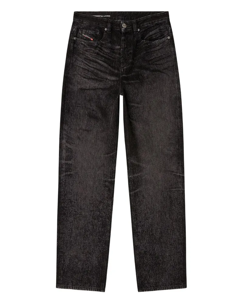 Diesel 2001 D-macro-fsh Pantaloni Schwarz