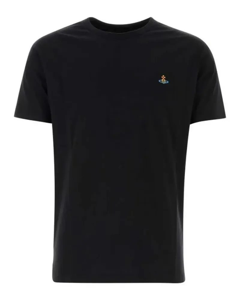 Vivienne Westwood Classic T-shirt Multicolor Orb Schwarz