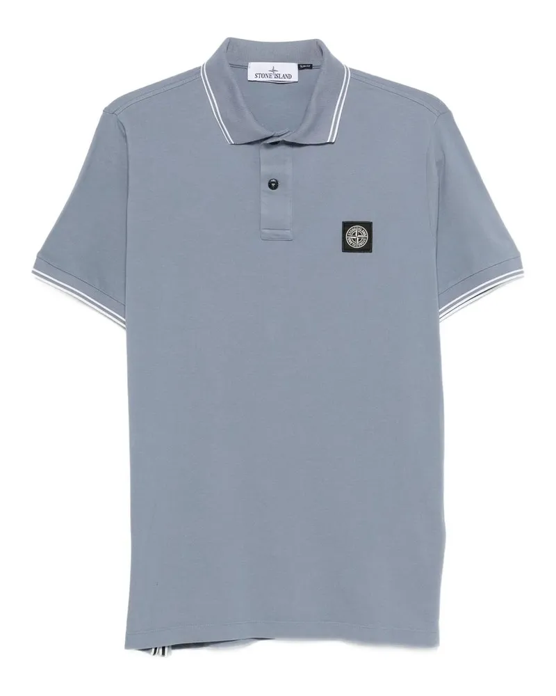 Stone Island ss Polo Blau