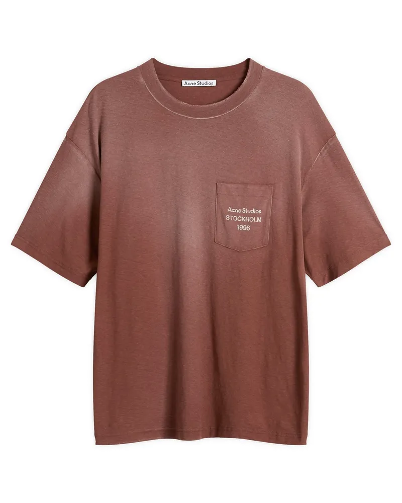 Acne Studios Fn-ux-tshi000289 - T-shirts Braun
