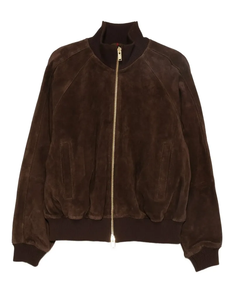 Baracuta Roughout Track Jacket Braun