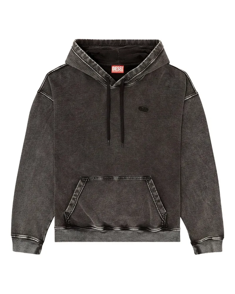 Diesel S-boxt-hood-den Felpa Grau