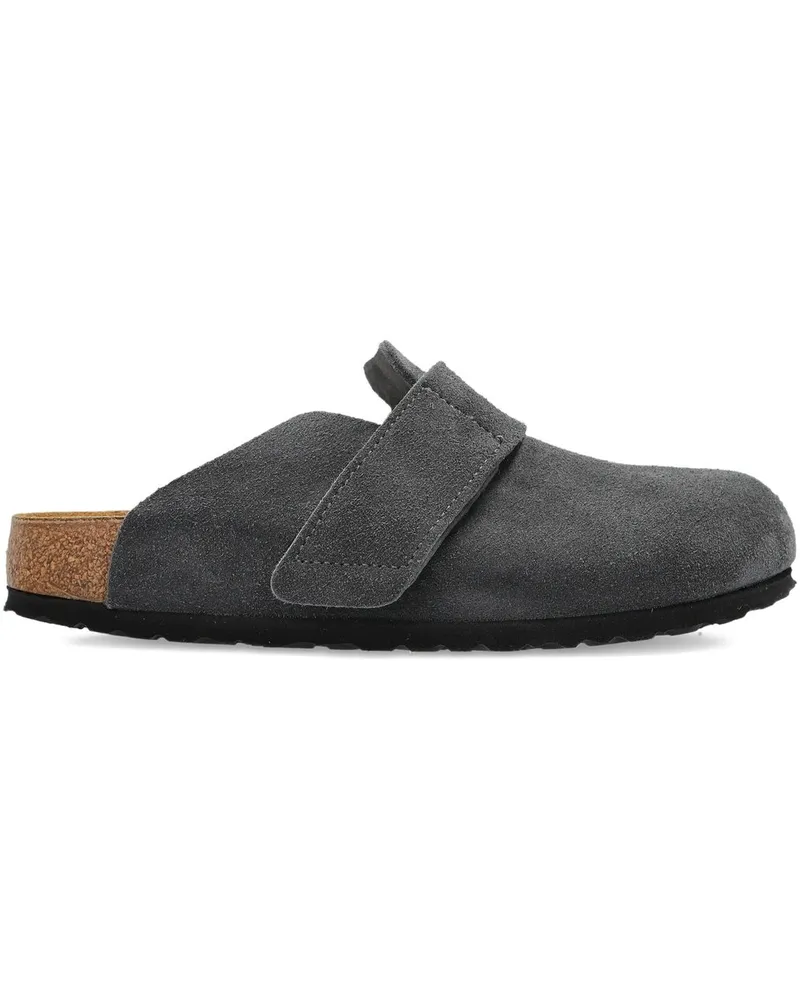 Birkenstock Loma Charcoal, Suede Leather Grau