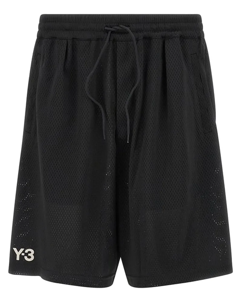 Y-3 Mesh Shorts Nero Schwarz