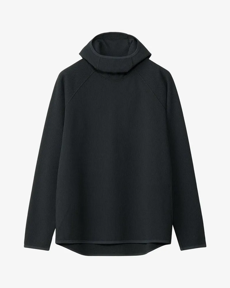 Goldwin wf Light L/s Hoodie Schwarz