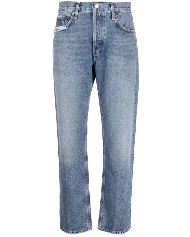AGOLDE Parker Long Blau