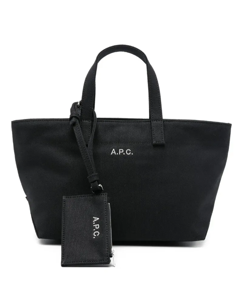 A.P.C. le Drummer Toile Small Schwarz