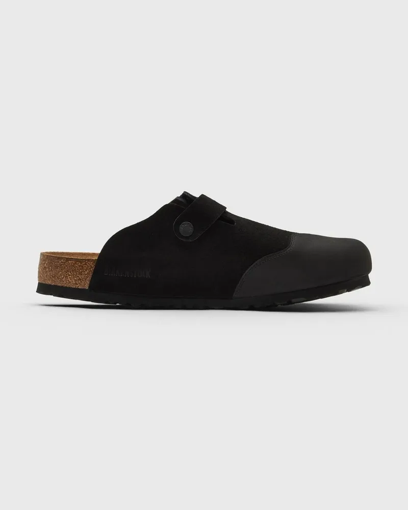 Birkenstock Boston Cap Leve pu Black Schwarz