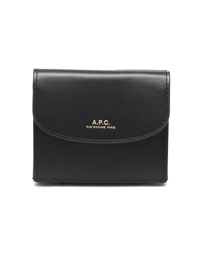 A.P.C. Trifold Geneve Schwarz