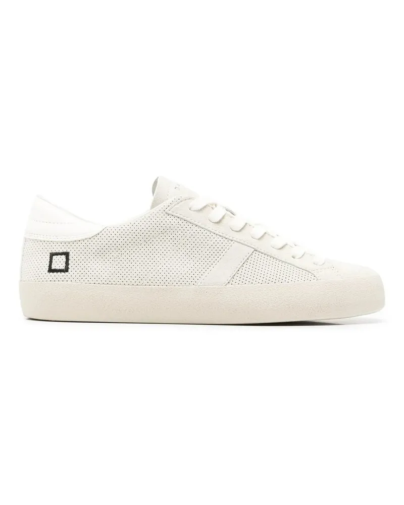 D.A.T.E. Hill Low Perforated Weiß