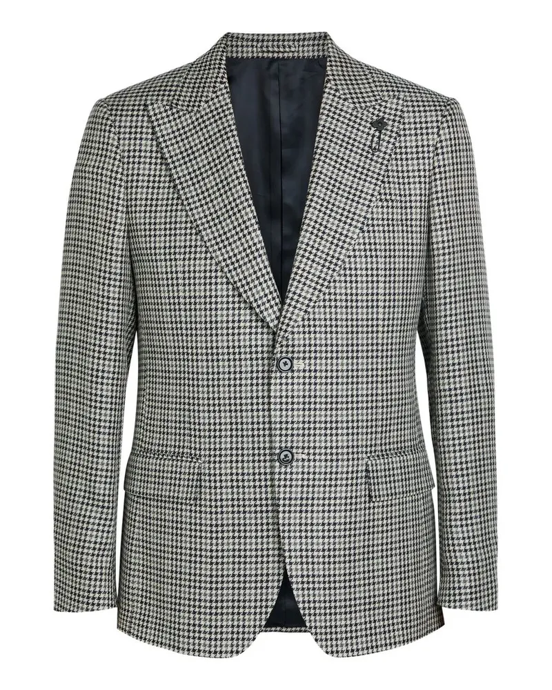 LARDINI Giacca Uomo Attitude Drop 7 Reg Schwarz