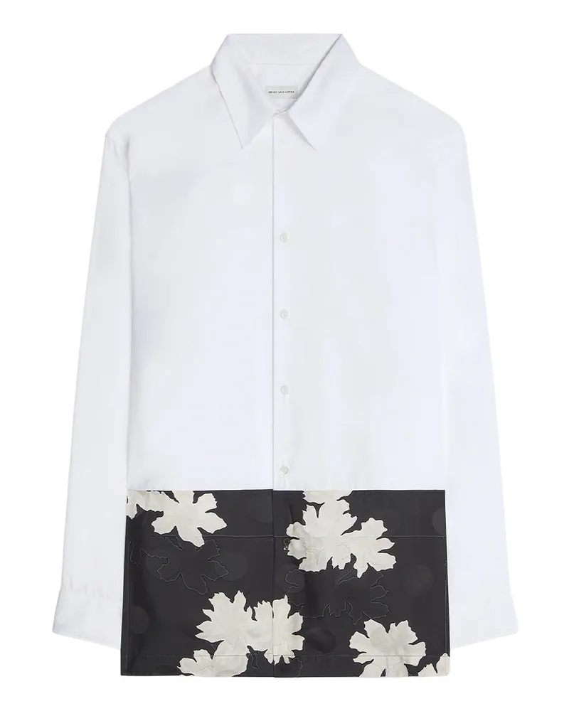 Dries van Noten Capero 3314 M.w.shirt 020714.3314 Weiß