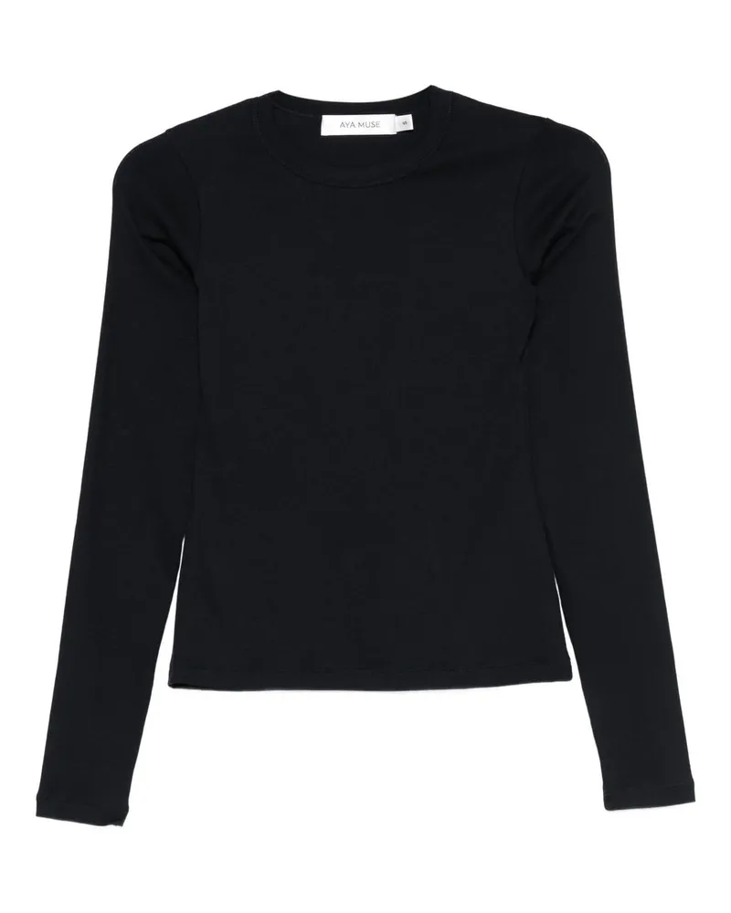 Aya Muse Ribbed Long Sleeve Shirt Mehrfarbig