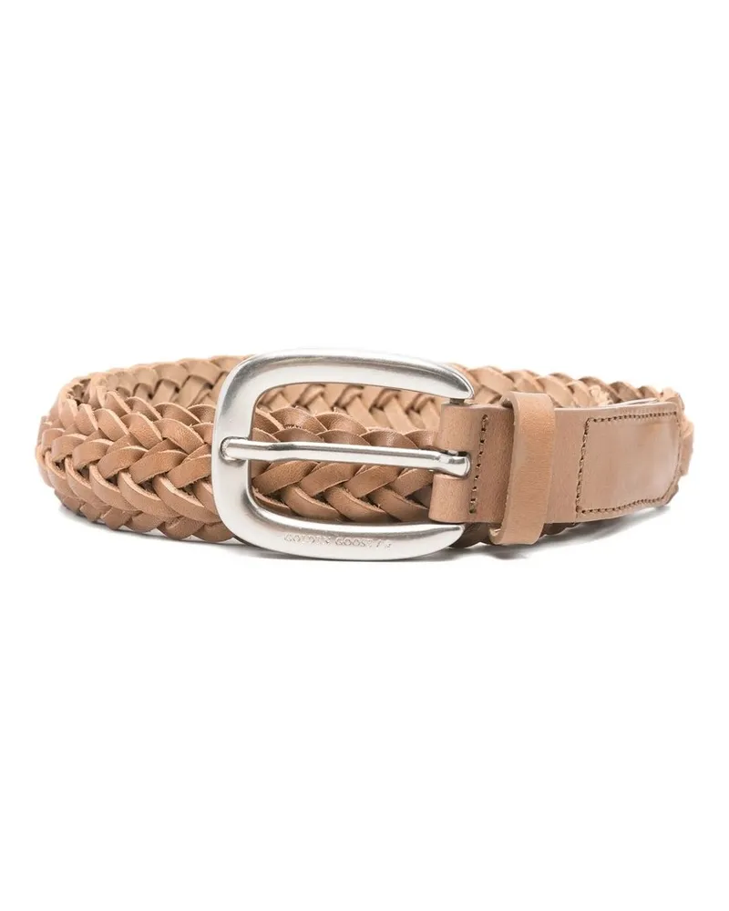 Golden Goose Belt Houston Beige