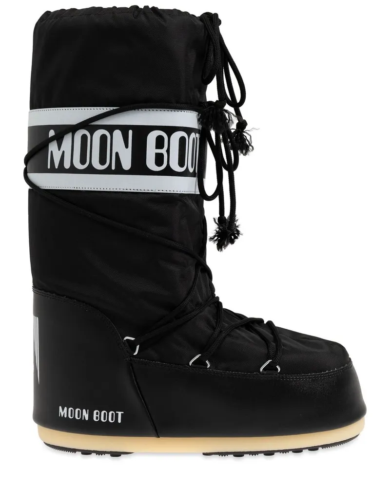 Moon Boot mb Icon Nylon Schwarz