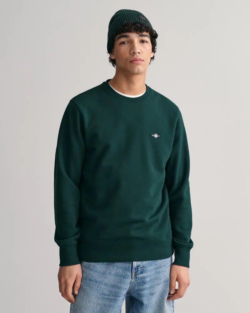 Gant Herren Shield Rundhals-Sweatshirt 