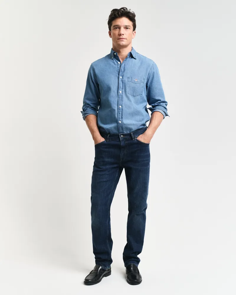 Gant Herren Regular Fit Jeans 