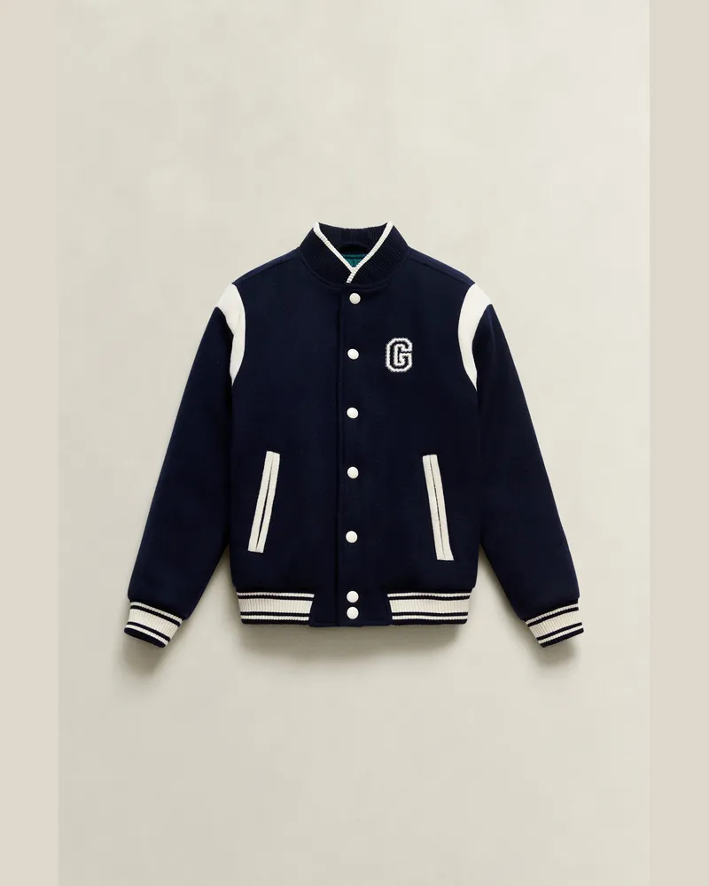 Gant Teenager Varsity Jacke EVENING Blau Evening