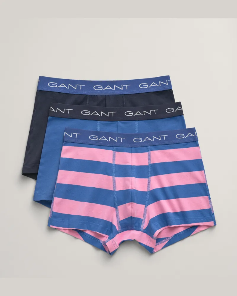 Gant Herren 3er-Pack Boxershorts mit Streifen 