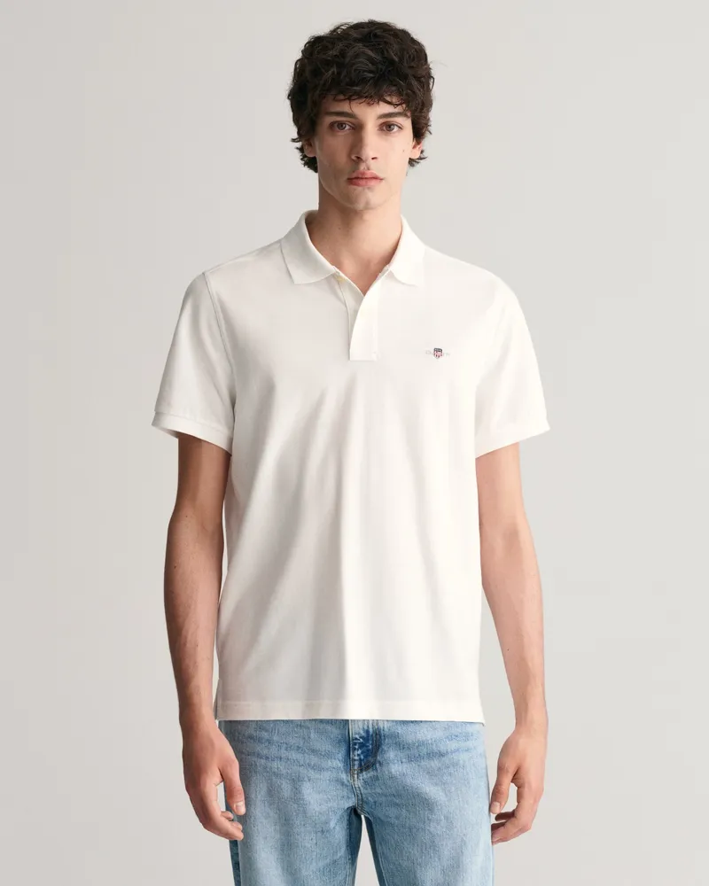 Gant Herren Regular Fit Shield Piqué Poloshirt 