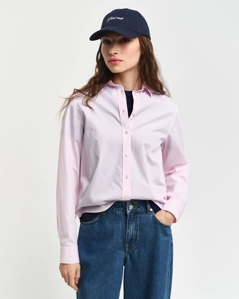 Gant Damen Regular Fit Classic Popeline Bluse 
