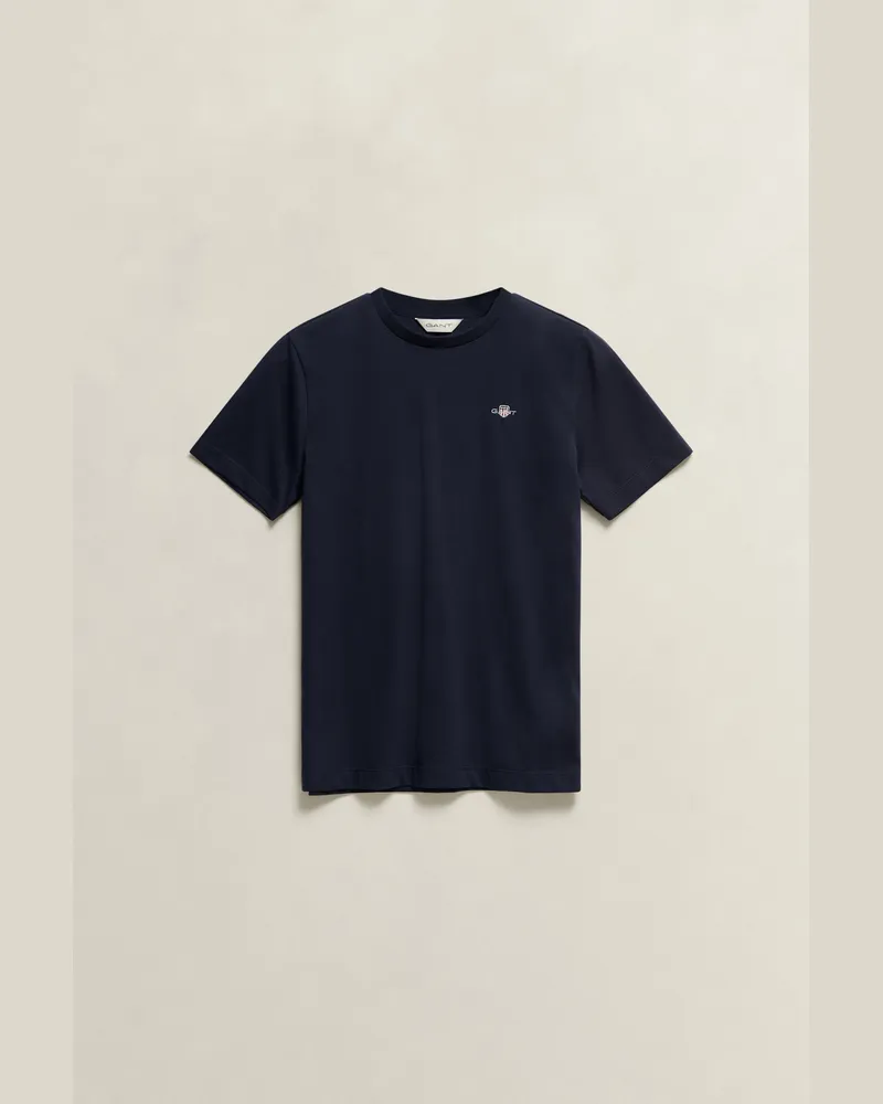 Gant Teenager Shield T-Shirt EVENING Blau Evening