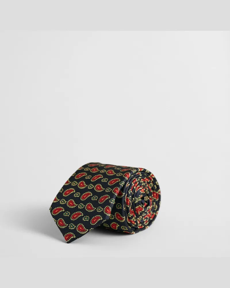 Gant Herren Paisley Seidenkrawatte 