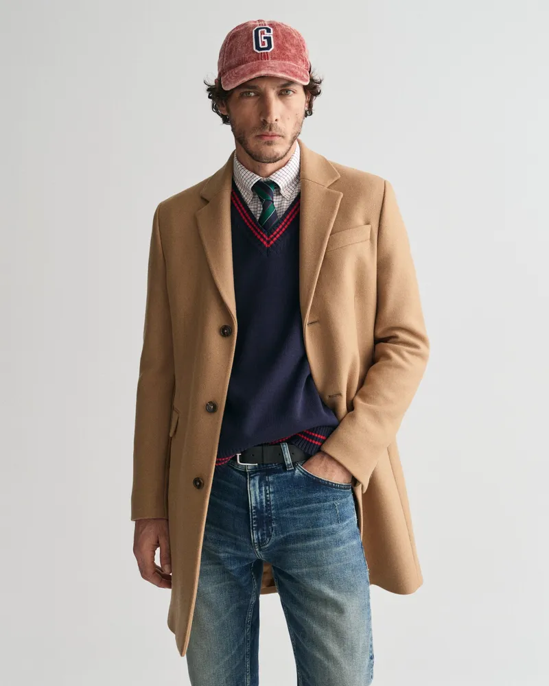Gant Herren Classic Wollmantel 