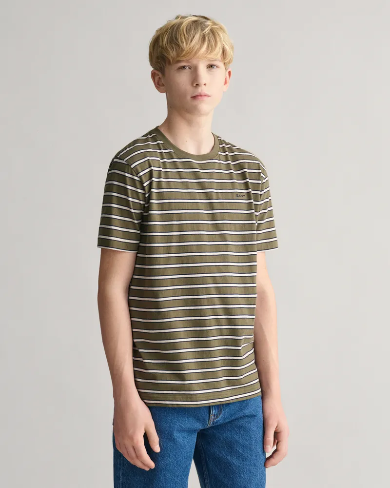 Gant Teens Teens T-Shirt mit Streifen 