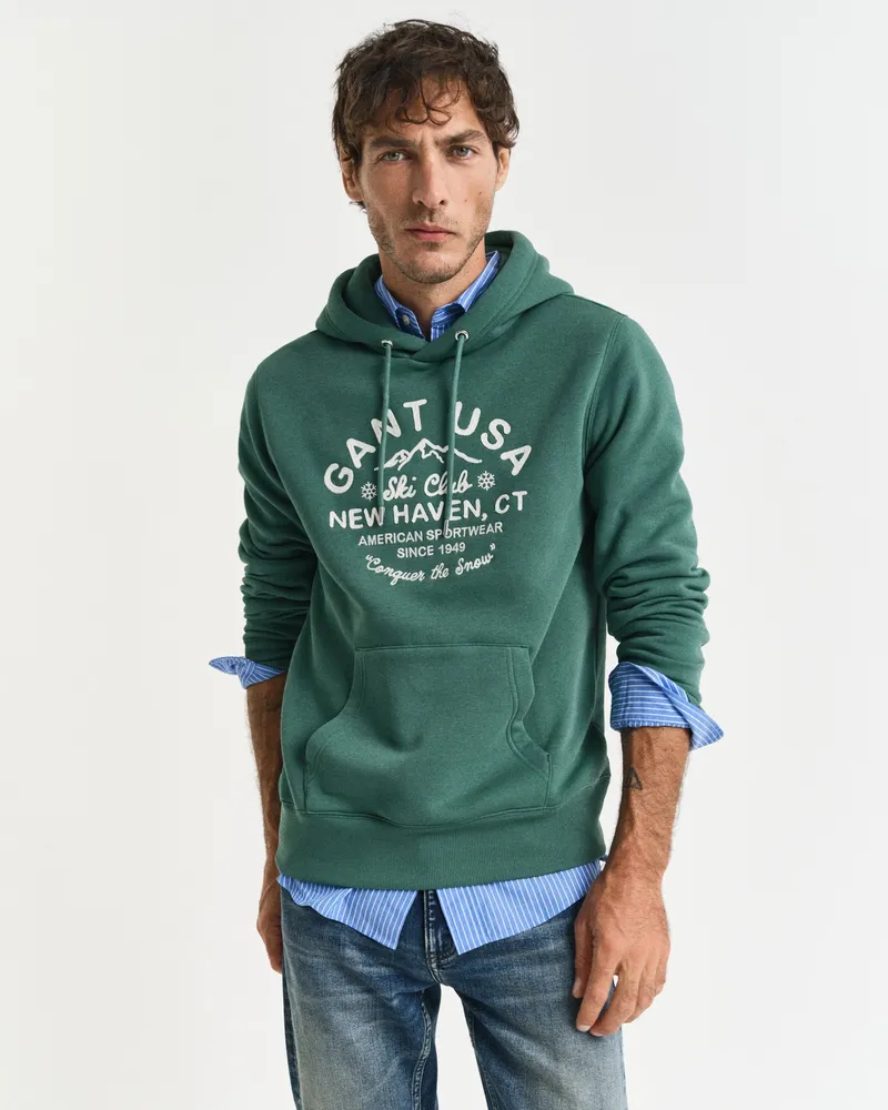 Gant Herren GANT Winter Sports Graphic Hoodie 