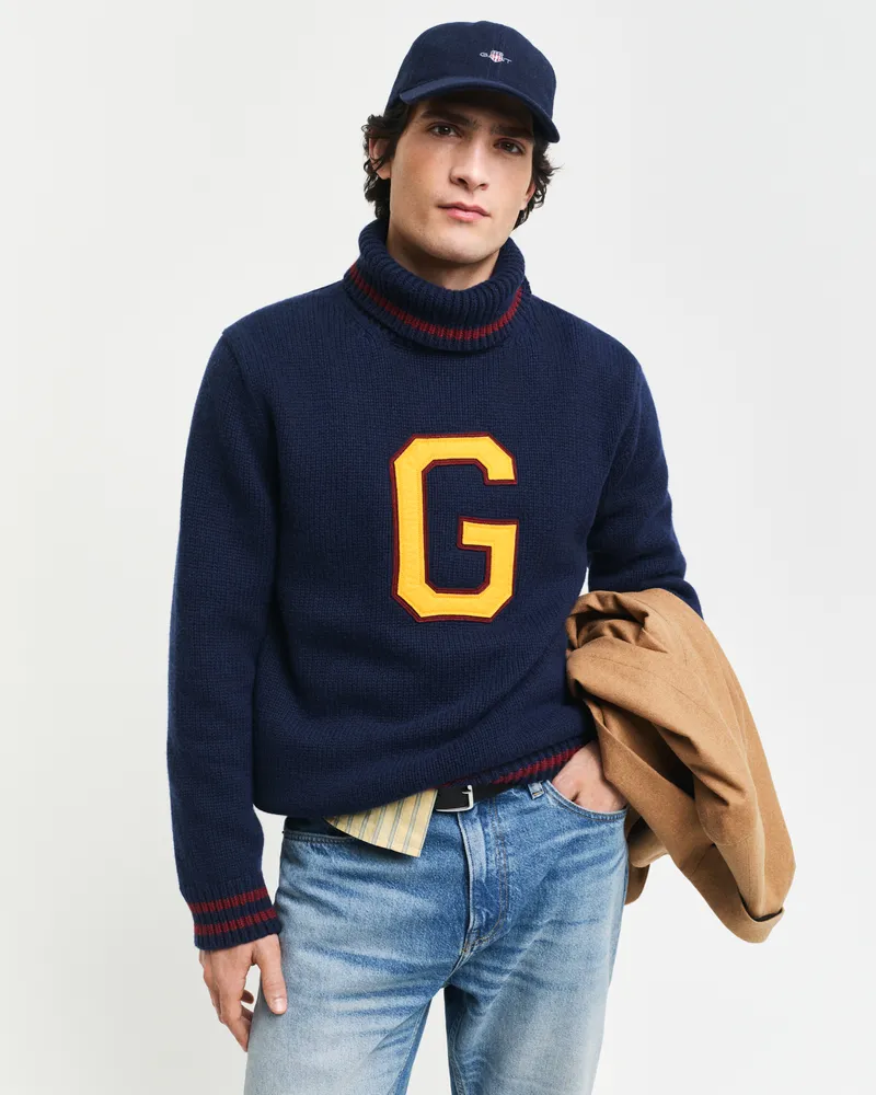 Gant Herren Seasonal G Rollkragenpullover 