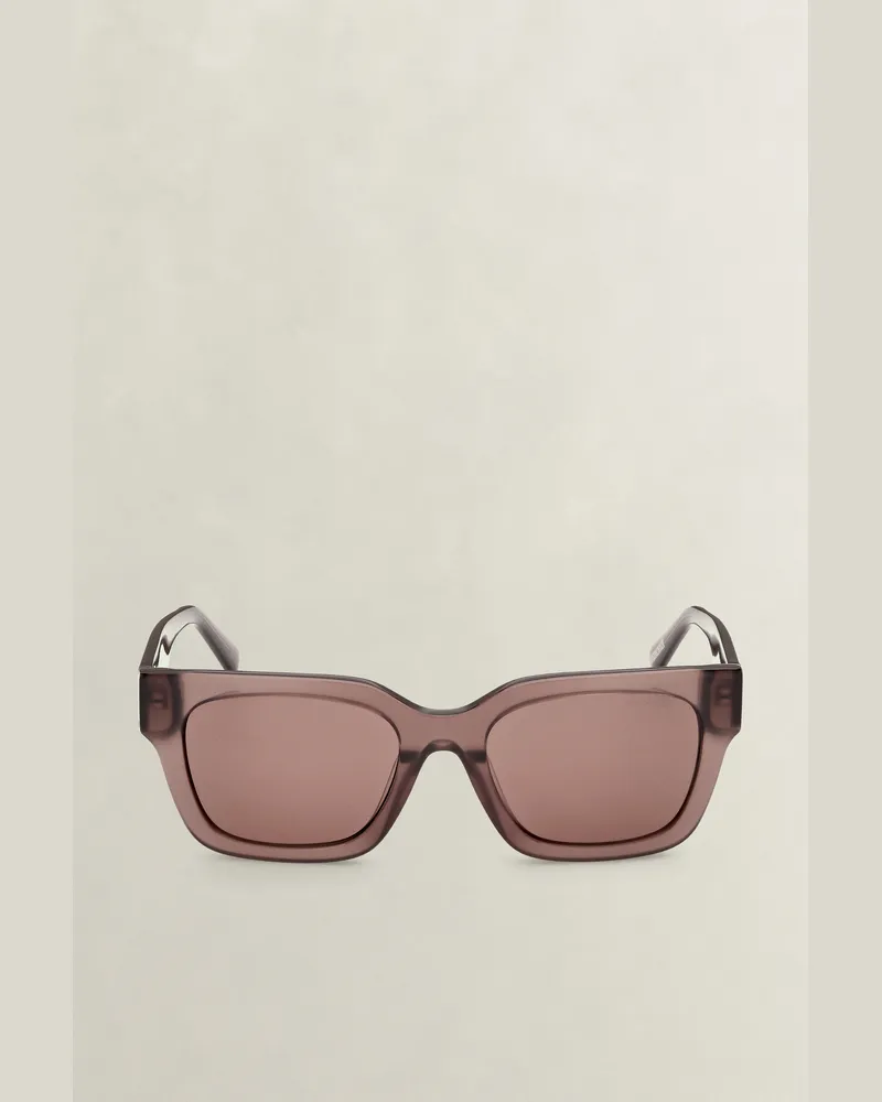 Gant Damen Geometrische Sonnenbrille DARK Braun Dark