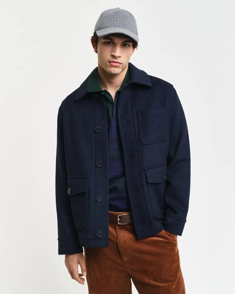 Gant Herren Field Jacket aus Wolle 