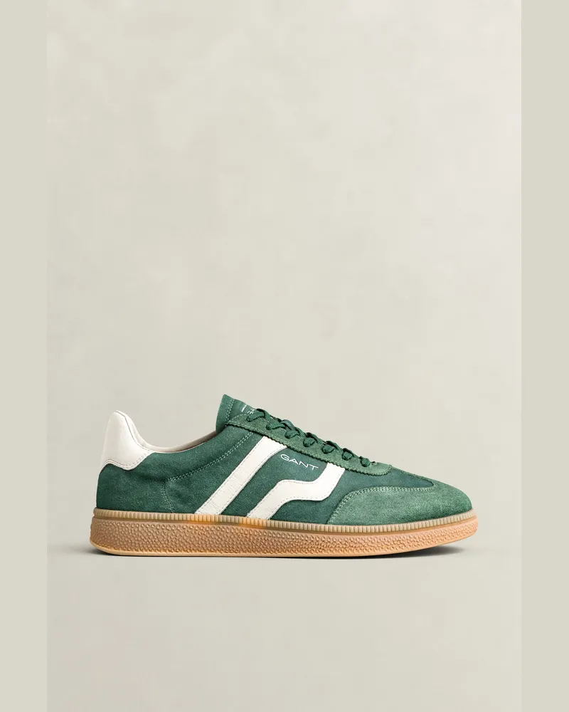 Gant Herren Cuzmo Sneaker aus Veloursleder FOREST Grün Forest