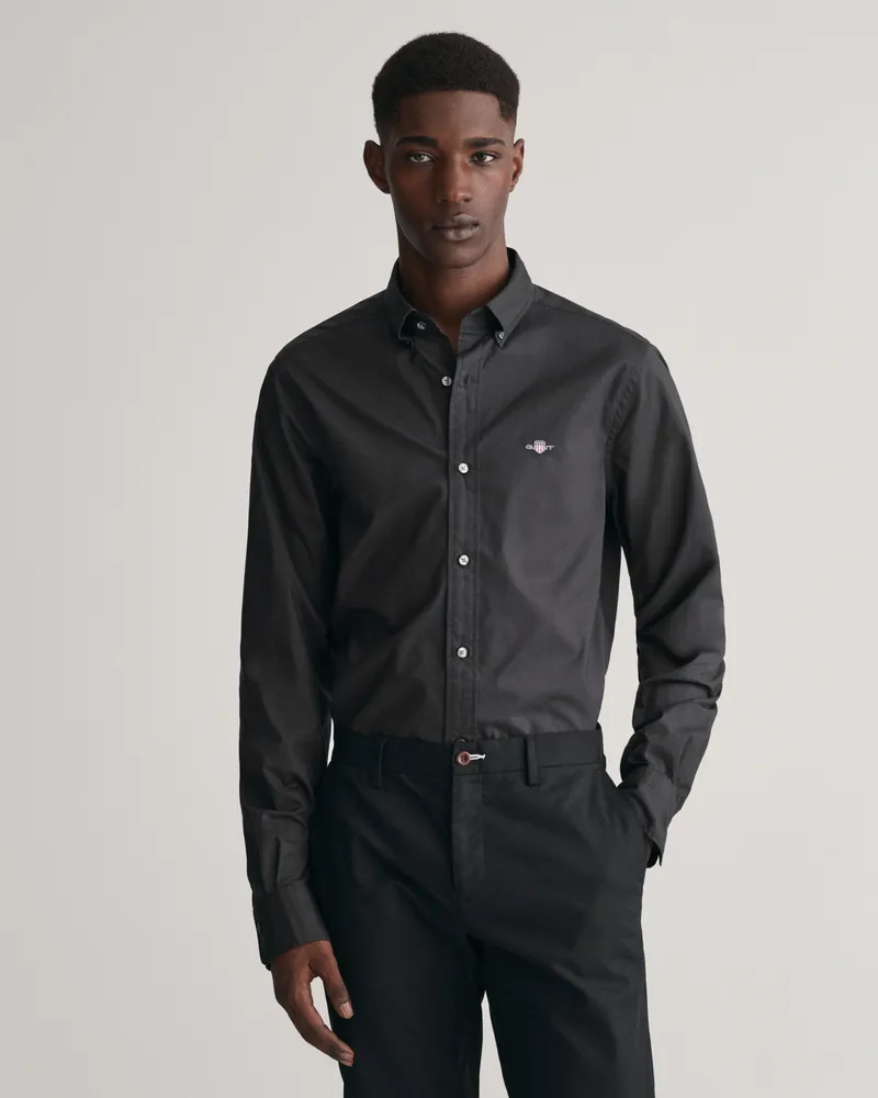 Gant Herren Regular Fit Classic Popeline-Hemd 