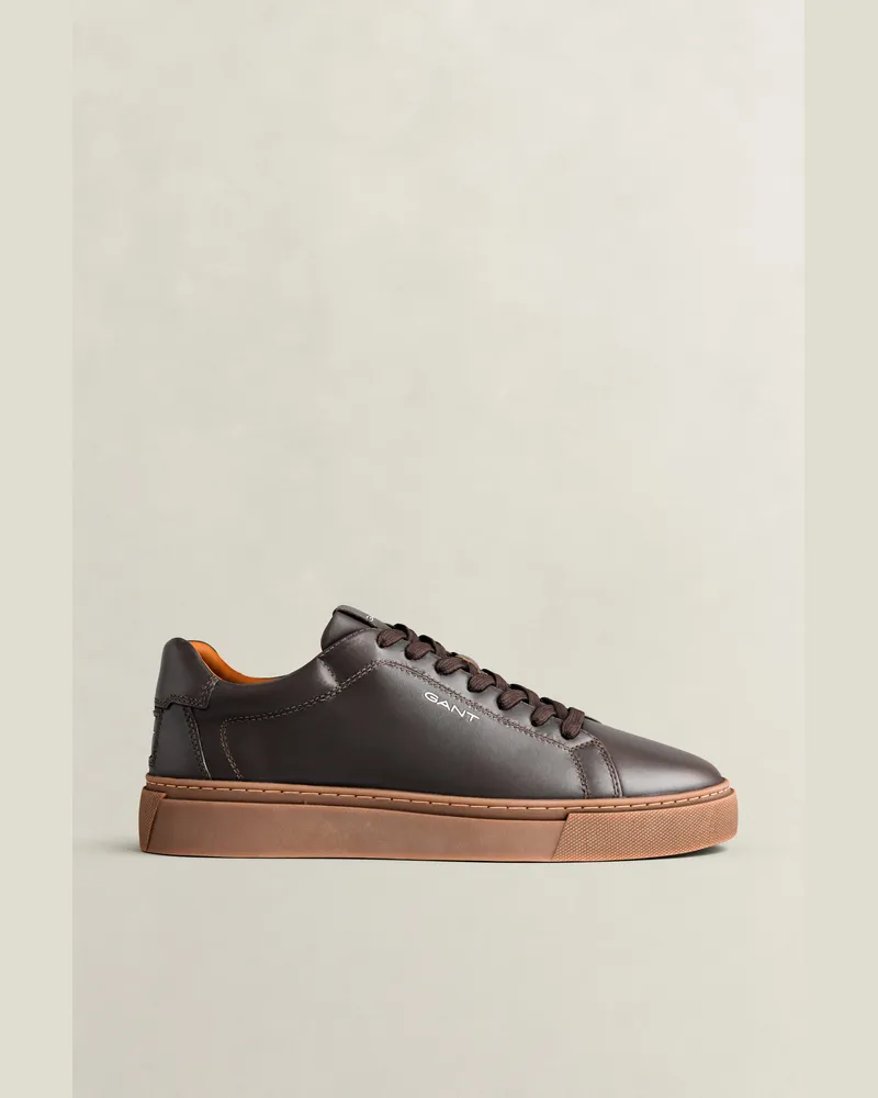 Gant Herren McJulien Sneaker aus Leder DARK Braun Dark