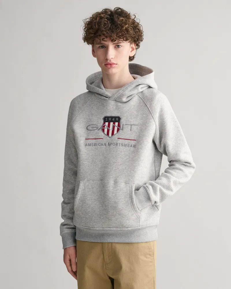 Gant Teens Teens Archive Shield Hoodie 