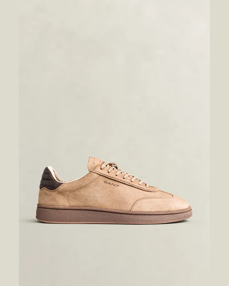 Gant Herren Cuzmo Sneaker aus Veloursleder WARM BEIGE Warm