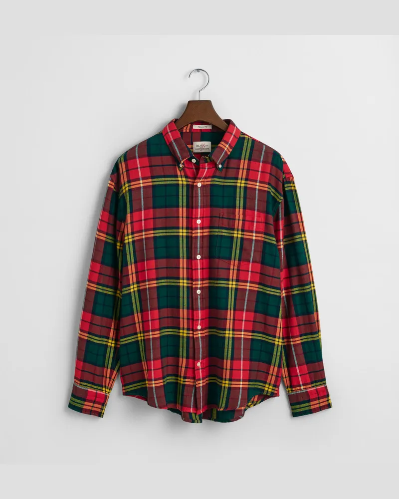 Gant Herren Relaxed Fit Tartan Twillhemd 