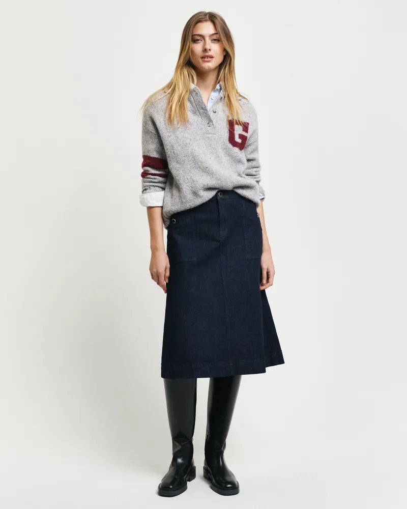 Gant Damen Denim Rock 