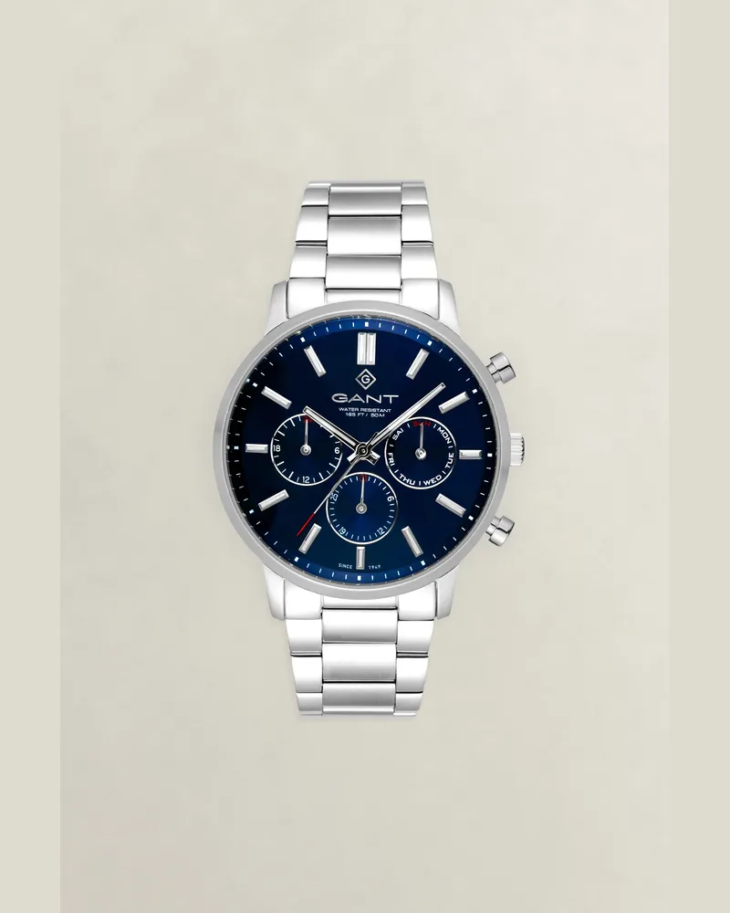 Gant Herren East Hill Day-Date Armbanduhr CLASSIC Blau Classic