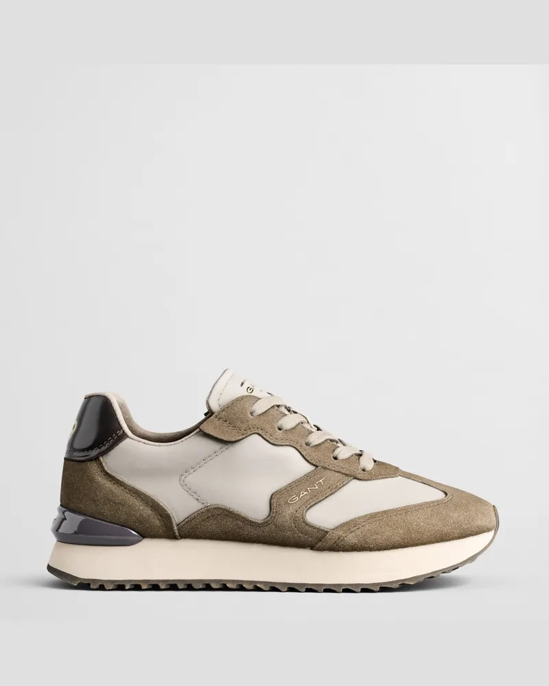 Gant Damen Bevinda Sneaker aus Nylon, Canvas und Veloursleder 