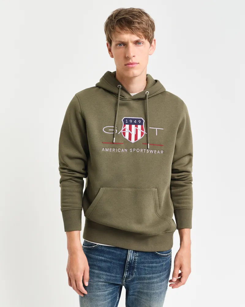Gant Herren Archive Shield Hoodie 