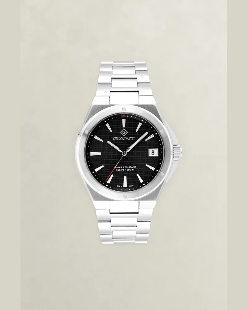 Gant Herren Marshfield Armbanduhr Schwarz Schwarz