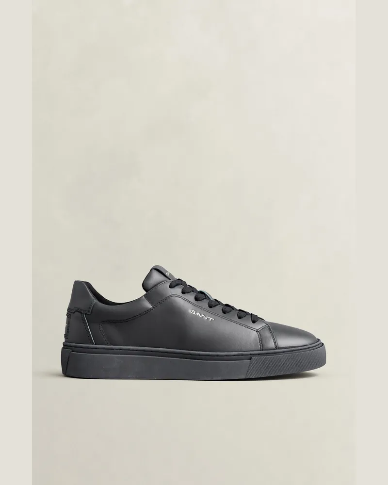 Gant Herren McJulien Sneaker aus Leder Schwarz Schwarz